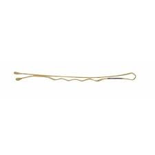 Comair Haarklemmen Pretty Fashion 500 Stück 48mm gold gewellt