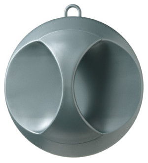 Comair Kabinett-Spiegel Elegant silber matt 25cm