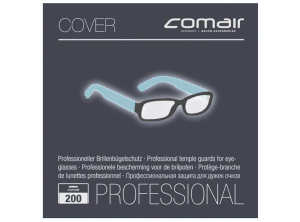 Comair Cover Brillenbügel Schutzhüllen, Box mit 200 Stück auf Rolle