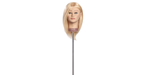 Limage Trainingskopf Tanja lichtblond 25 cm europäisches Echthaar