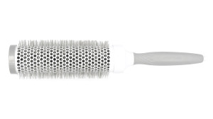 Comair Thermal XL Föhnbü.44/64mm, lange  Keramikhülse, Nylonstifte, weiß/grau