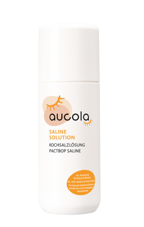 Aucola Saline Solution Kochsalzlösung    150ml für AWF