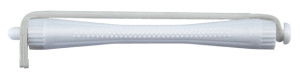 Comair Kaltwellwickler mit Rundgummi 12 Stück 6mm weiss Länge 91mm