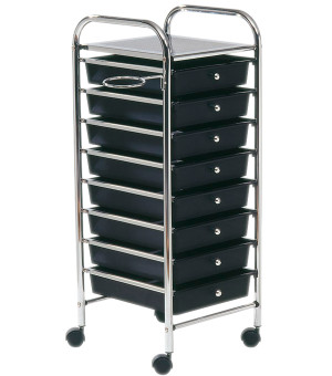 Comair Stapelboy Storage 32,5x33x81,5cm schwarz