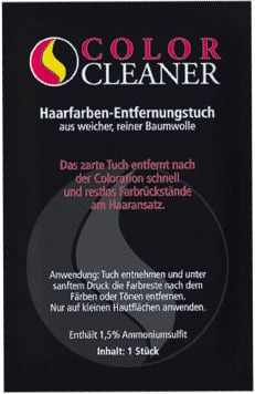 Farbentfernertuch Color Cleaner (1x Sachet mit einem Tuch)
