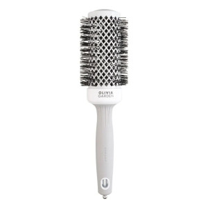 Olivia Garden Rundbürste Expert Blowout Shine 45 weiß & grau