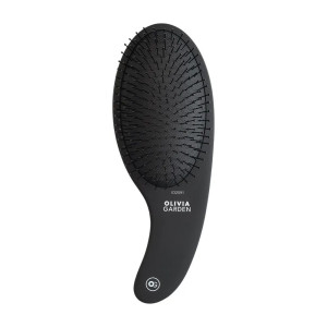 Olivia Garden Expert Care Curve mit Nylonborsten matt-schwarz