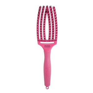 Olivia Garden Fingerbrush Combo medium Hot Pink