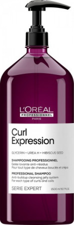 L'Oreal  Serie Expert Curl Expression Anti-Buildup Cleansing Jelly 1500ml (OHNE PUMPE)
