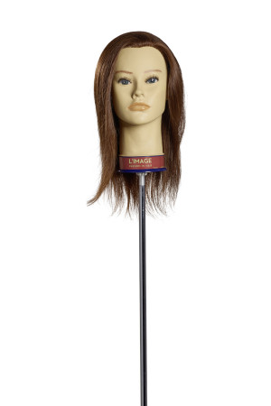 Limage Übungskopf  Adina dunkelblond  35 cm indisches Echthaar