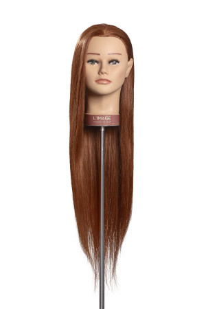 Limage Übungskopf Antonia mittelblond 60 cm indisches Echthaar