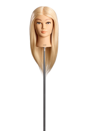 Limage Übungskopf  Verena lichtblond 40 cm indisches Echthaar