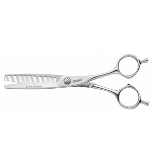 Tondeo Haarschneideschere 6.5" 90109 Supra Fasson Tulip  Conblade Cl.Effi(50) Black Premium-Line