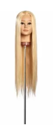 Limage Üb.kopf Andrea 60cm extra lichtblond Übungskopf, Proteinhaar