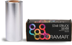 Framar Star Struck Aluminiumfolie - Silber, Medium - 12,5 cm x 97,5 cm