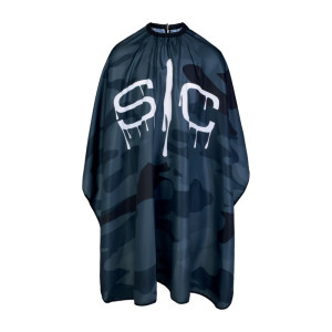 Stylecraft Haarschneideumhang Camouflage Black