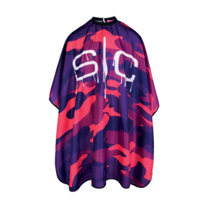Stylecraft Haarschneideumhang Camouflage Pink