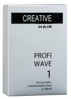 Creative Hair Profi Wave 1 normales/unbehandeltes Haar 2 x 80 ml
