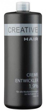 Creative Hair Creme Entwickler H2O2 Creme Oxyd 1,9 % 1000 ml