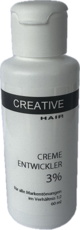 Creative Hair Creme Entwickler H2O2 Creme Oxyd 3 % 60 ml