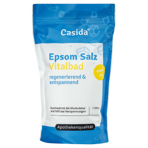 Casida Epsom Salz Vitalbad 1,0 kg