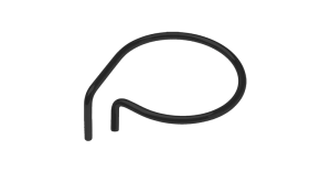 PICCOLO Föhnhalter schwarz