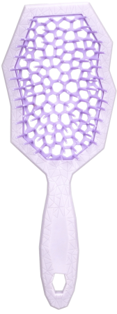 Efalock GLACIER BRUSH Entwirrbürste AuroraGREEN lila