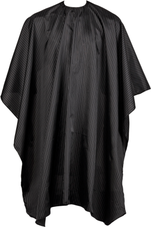 Efalock GENTLEMAN Haarschneideumhang schwarz