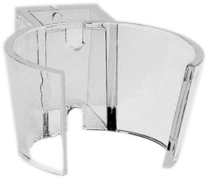 Efalock Wandföhnhalter transparent