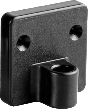 Efalock Wandbefestigungselement für Föhnhalter schwarz