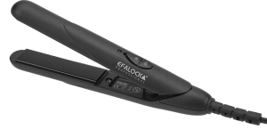 Efalock MICROFLAT Mini-Glätteisen schwarz