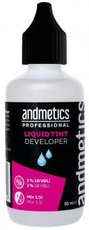 andmetics Brow Color Developer Liquid 50 ml