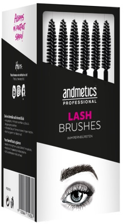 andmetics Lash Brush 80 Stück