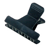 Comair Abteilklammern 12er-Pack schwarz