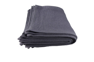 Comair Augentuch anthrazit 30x15cm 10er Btl. 100% Baumwolle