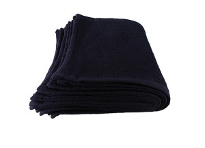 Comair Augentuch schwarz 30x15cm 10er Btl.100% Baumwolle