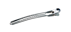 Comair Haarschneideklammer 10 Stück Karte 12,5cm chrom