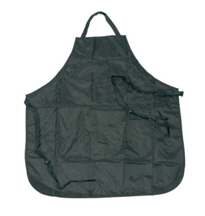 Comair Färbeschürze Protection schwarz, verstellbar, 2 Taschen 67x70cm
