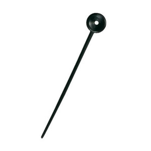Comair Plastikstecker 100 Stück schwarz 7,3cm