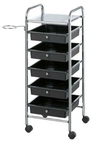 Comair Stapelboy "Coiffeur" 32x33x81,5cm schwarz