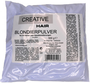 Creative Hair Blondierung Blondierpulver blau staubfrei 500 Gramm - MADE IN GERMANY