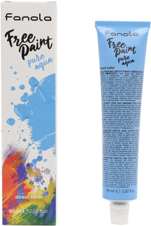 *Fanola Free Paint Direct Colours PURE AQUA 60 ml