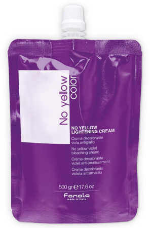 Fanola No Yellow Lightening Cream Violet 500 g