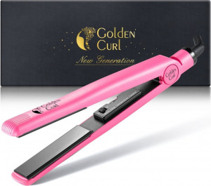 Golden Curl The Pink Titanium Haarglätter