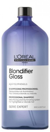 L'Oreal Serie Expert Blondifier Gloss Shampoo 1500 ml
