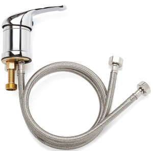 Xanitalia Mischbatterie Hydraulik-Set mit Mischer und Handbrause