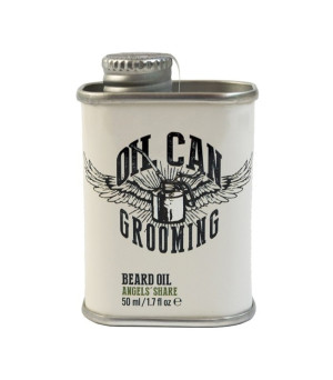 Oil Can Grooming Retro Design Bartöl Angels Share 50 ml