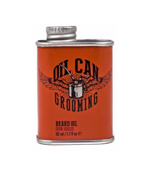 Oil Can Grooming Retro Design Bartöl Iron Horse 50 ml