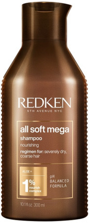 Redken All Soft Mega Shampoo 300 ml