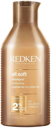 Redken All Soft Shampoo 300 ml